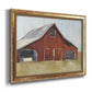 Rustic Red Barn I Premium Framed Canvas- Ready to Hang