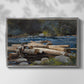 Hudson River, 1892 - Floater Framed Canvas Print