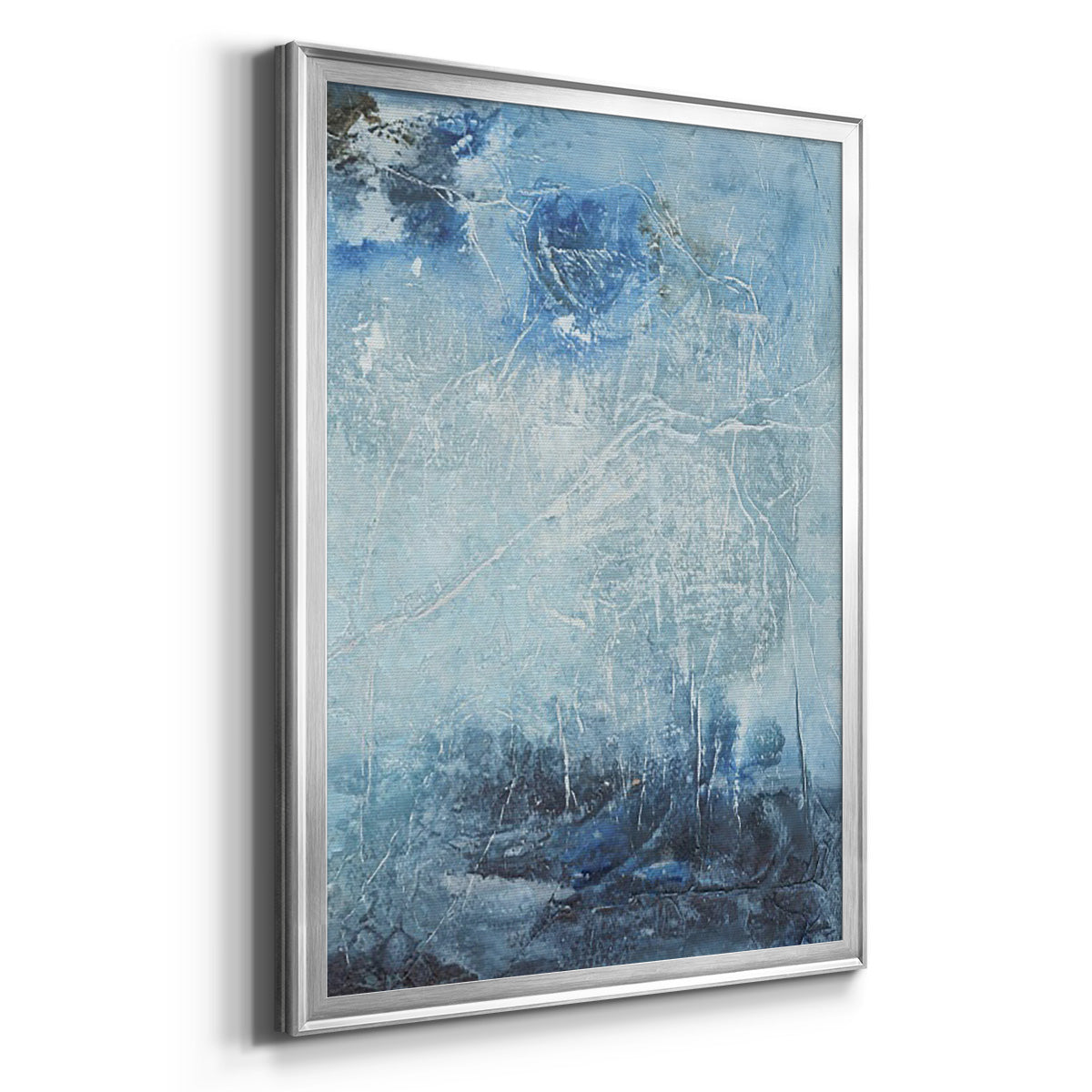 Coastal Seas IV - Modern Framed Canvas Print