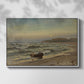 Storm at Rügen, 1882 - Floater Framed Canvas Print