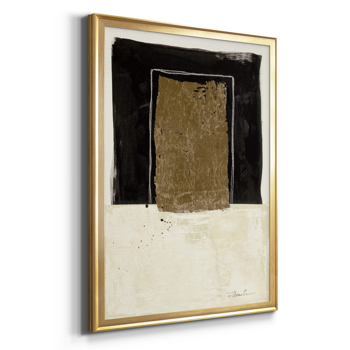 Standing Strong I - Modern Framed Canvas Print