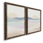 Wave Tableau I - Premium Framed Canvas 2 Piece Set - Ready to Hang