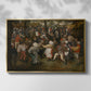The Wedding Dance, c. 1566 - Floater Framed Canvas Print