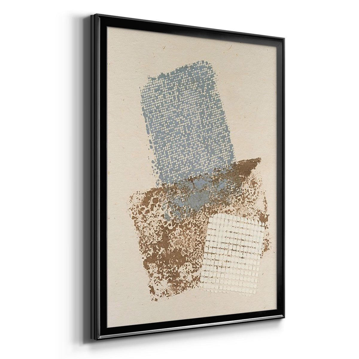 Embellished Scrim II - Modern Framed Canvas Print