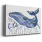 Whale Love I Premium Gallery Wrapped Canvas - Ready to Hang