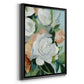 Bouquet Scatter I - Modern Framed Canvas Print