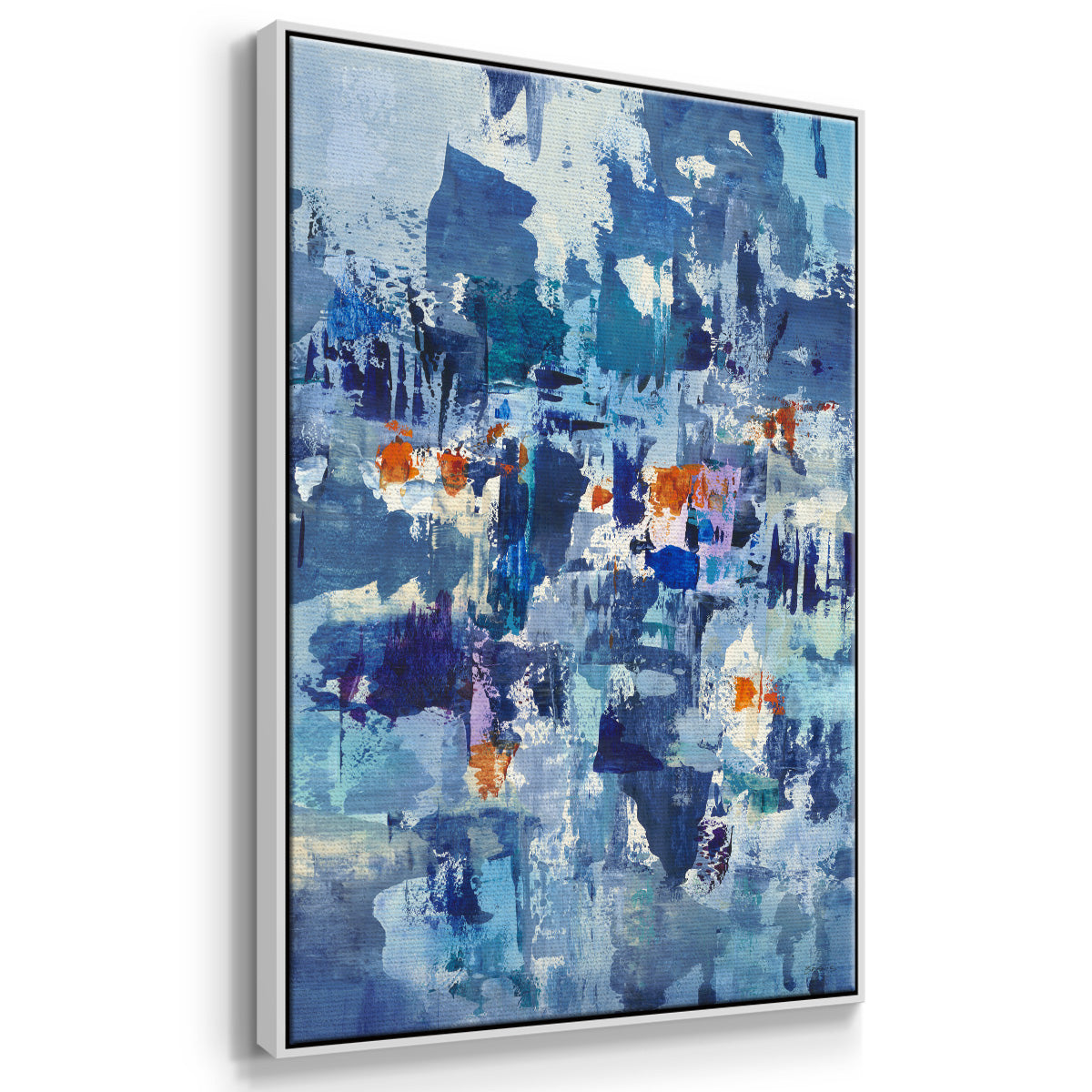 Reticent III - Framed Premium Gallery Wrapped Canvas L Frame - Ready to Hang