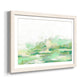 Green Mist Vista II - Barnwood Framed Art Print