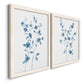 Blue Blossom I - Premium Framed Canvas 2 Piece Set - Ready to Hang