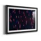 Crimson Constellation - Modern Framed Art Print