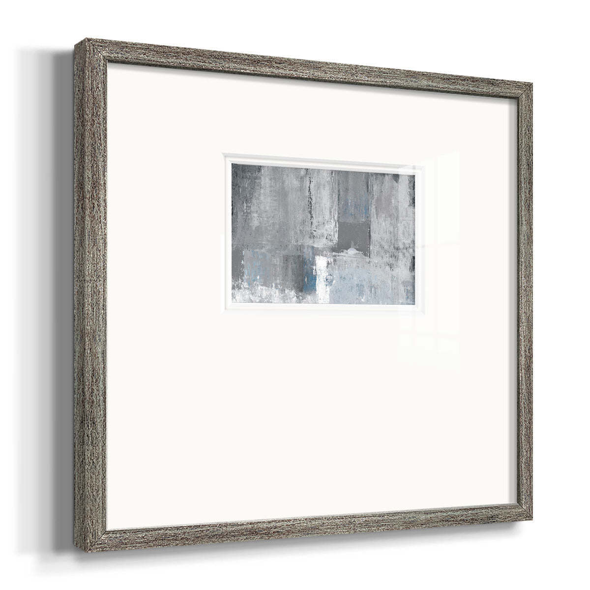 Tranquil Blues Premium Framed Print Double Matboard