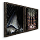 Nocturne - Premium Framed Canvas 2 Piece Set - Ready to Hang