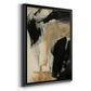 Baked Paintstrokes IV - Modern Framed Canvas Print
