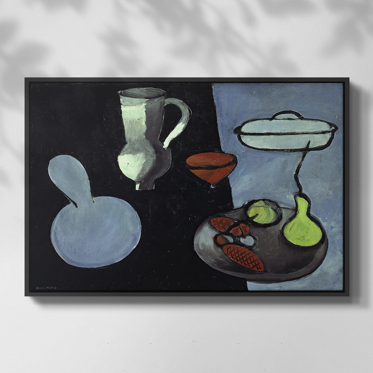 The Gourds (Les coloquintes), 1916 - Floater Framed Canvas Print