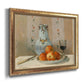 Still Life with Apples and Pitcher Premium Framed Canvas- Ready to Hang