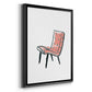 Take a Seat IX - Modern Framed Canvas Print