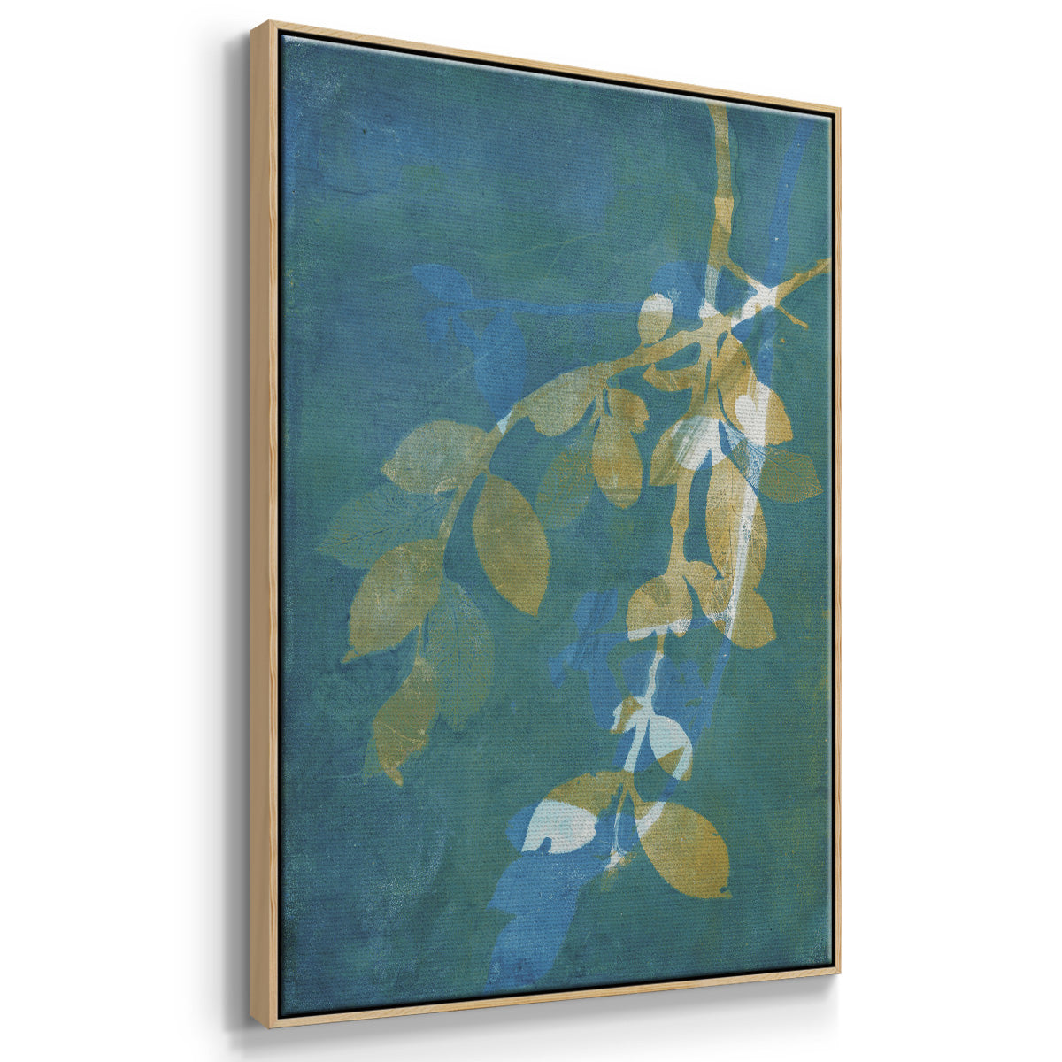 Branching Out XX - Framed Premium Gallery Wrapped Canvas L Frame - Ready to Hang