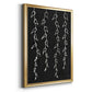 Ivory Vines II - Modern Framed Canvas Print