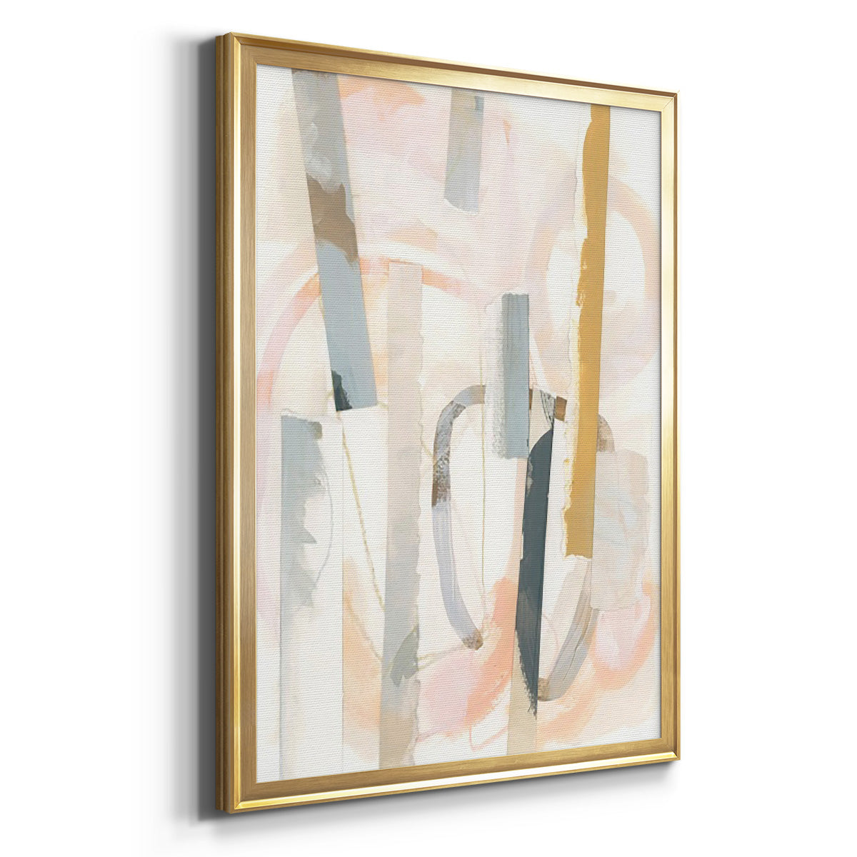 Melon Litmus IV - Modern Framed Canvas Print