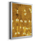 Turmeric Sunrise I - Modern Framed Canvas Print