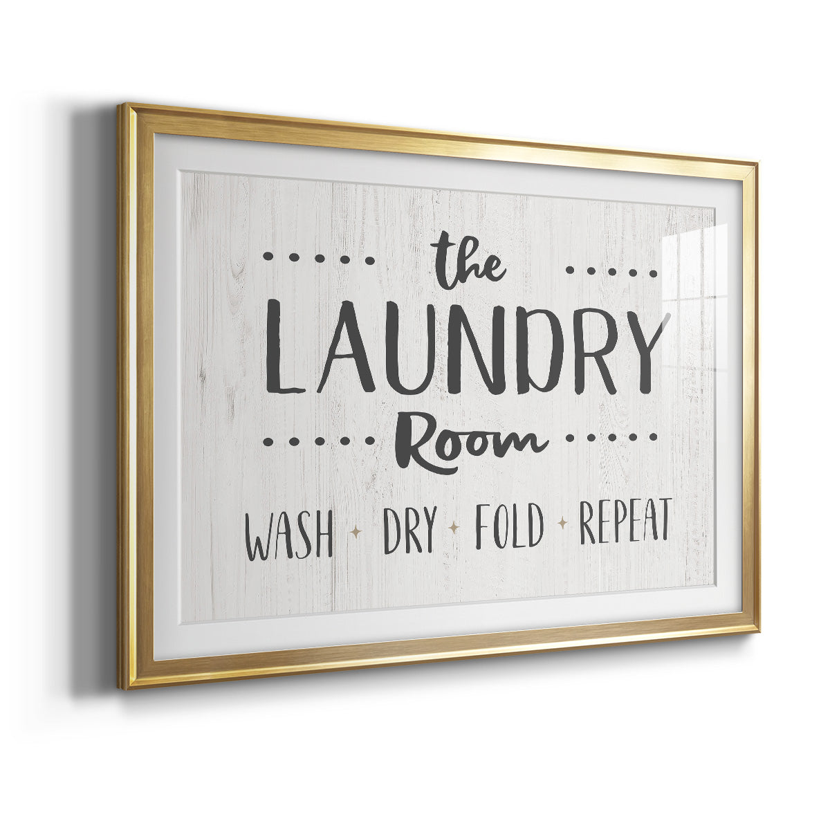 The Laundry Room - Modern Framed Art Print