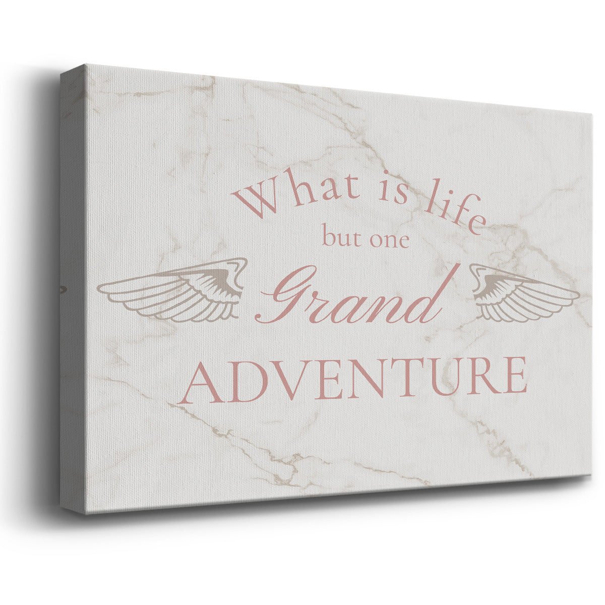 What is Life Premium Gallery Wrapped Canvas - Ready to Hang