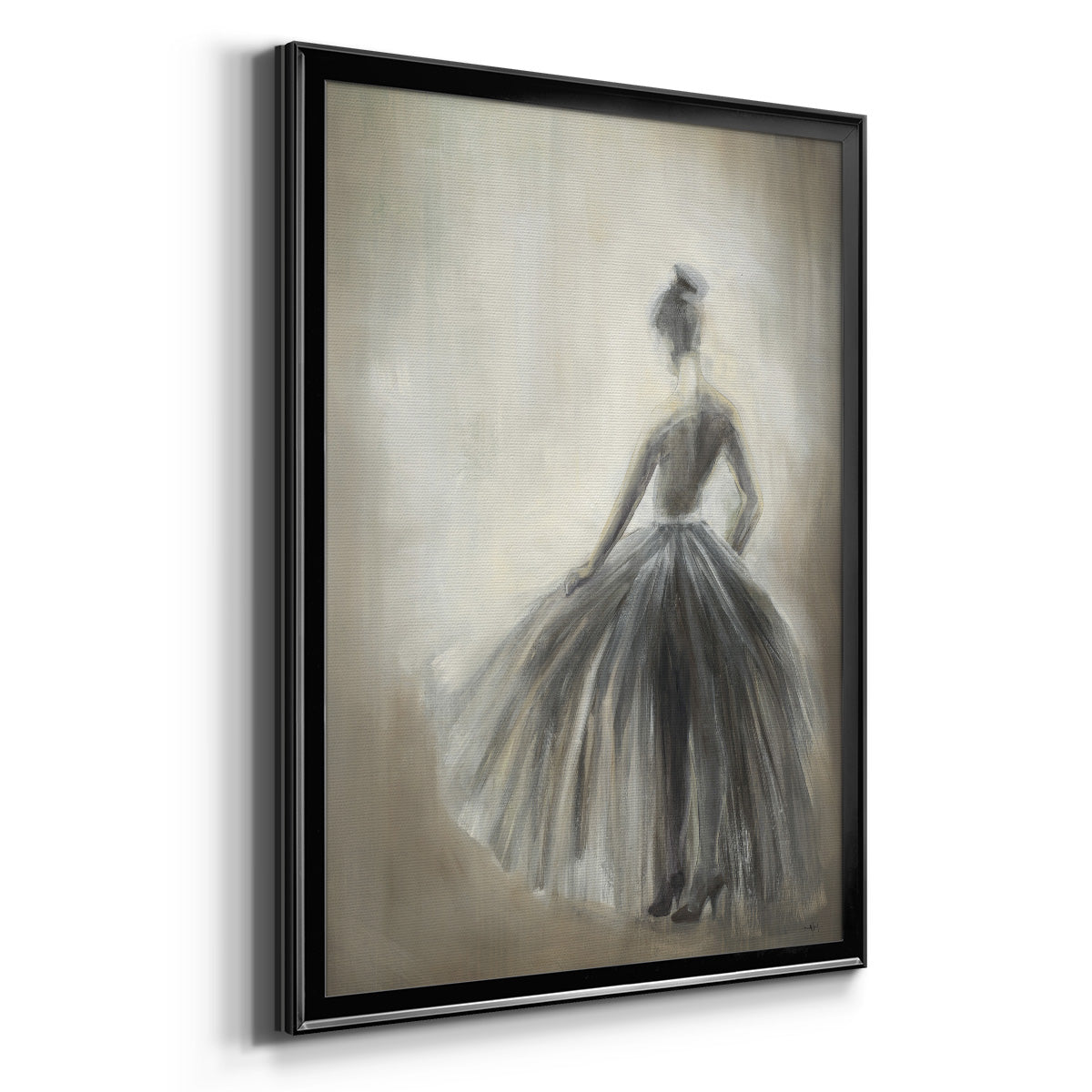Over in the Light -  Framed Canvas Print