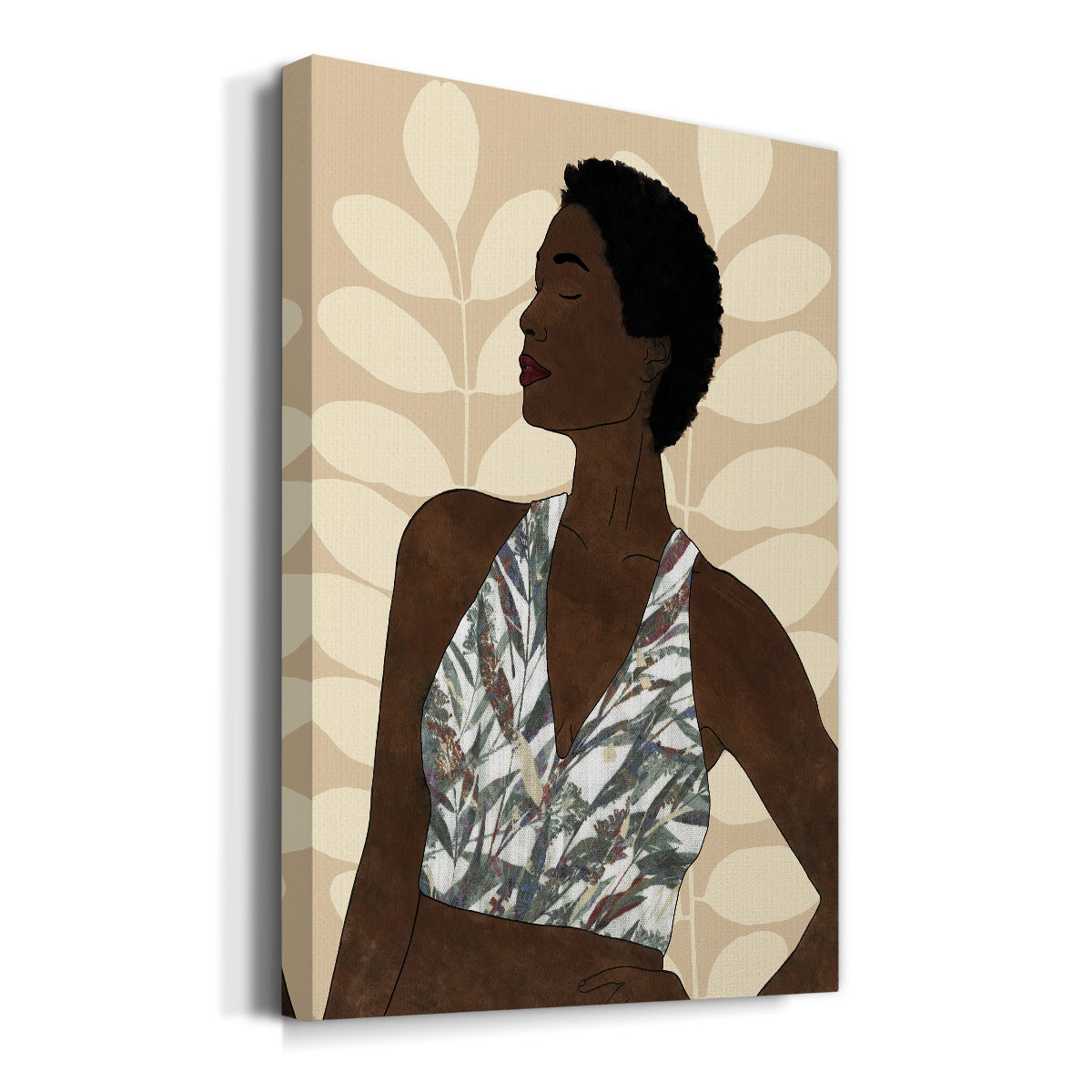 Ethnic Beauty I - Canvas Art Print