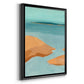 Out on the Sandbar IV - Modern Framed Canvas Print