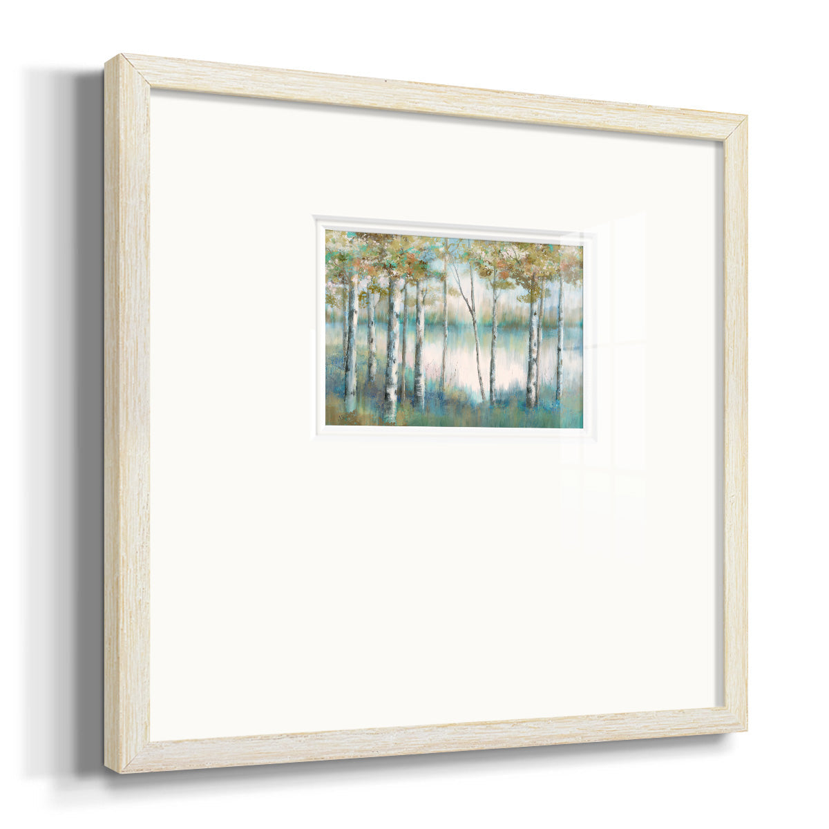 Aspen Lake Premium Framed Print Double Matboard