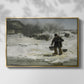 Tøsne, 1895 - Floater Framed Canvas Print