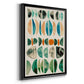 Semi Stack II - Modern Framed Canvas Print