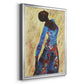 Woman Strong IV - Modern Framed Canvas Print