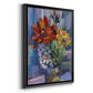 Modern Bouquet - Modern Framed Canvas Print