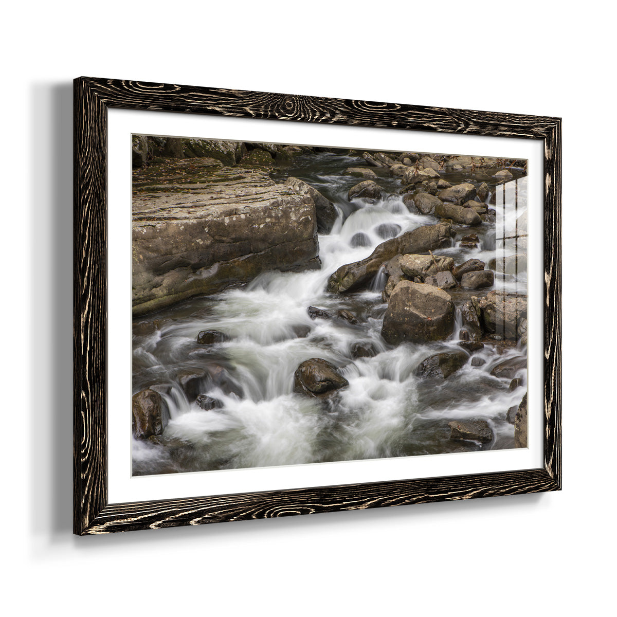 Rushing Calm-Premium Framed Print - Ready to Hang