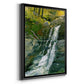 Kent Falls - Modern Framed Canvas Print