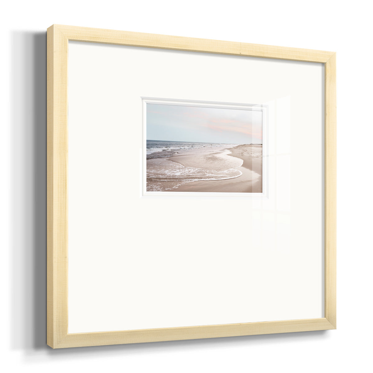 Corolla Soft Shore Premium Framed Print Double Matboard