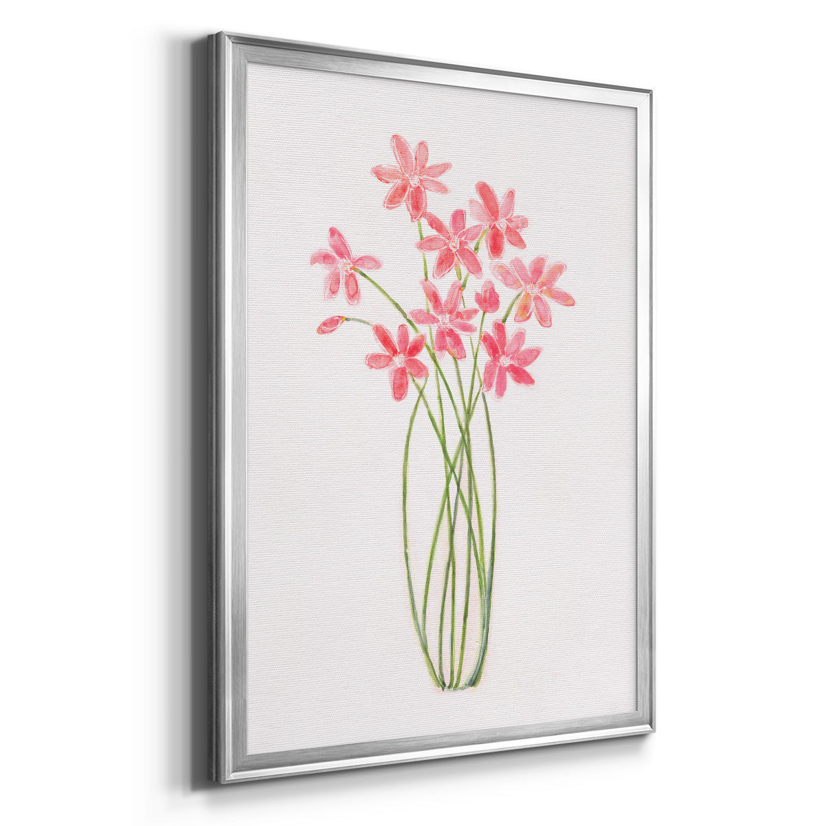 Intertwined Bouquet II - Modern Framed Canvas Print