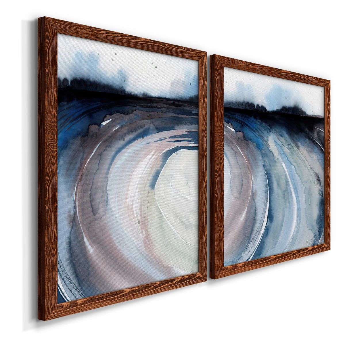 Geode Valley I - Premium Framed Canvas - Ready to Hang