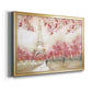 Spring In Paris - Modern Framed Canvas Print
