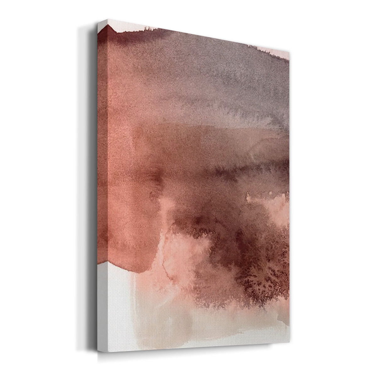 Red Ochre Abstract II - Canvas Art Print