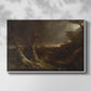 Tornado in an American Forest, 1835 - Floater Framed Canvas Print