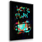Gamer Tag I - Floater Framed Canvas Set