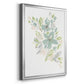 Seafoam Petals IV - Modern Framed Canvas Print