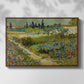Garden at Arles, 1888 - Floater Framed Canvas Print