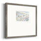 Subtle Beach- Premium Framed Print Double Matboard