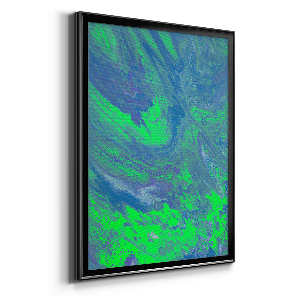 M93 - Modern Framed Canvas Print