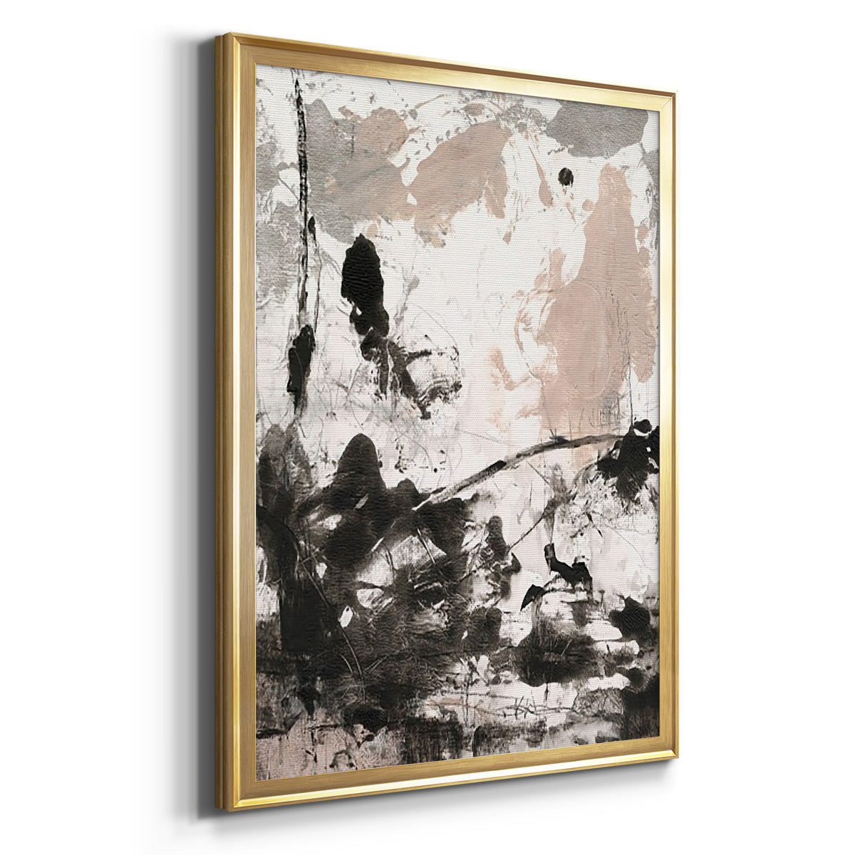 Disarray II - Modern Framed Canvas Print