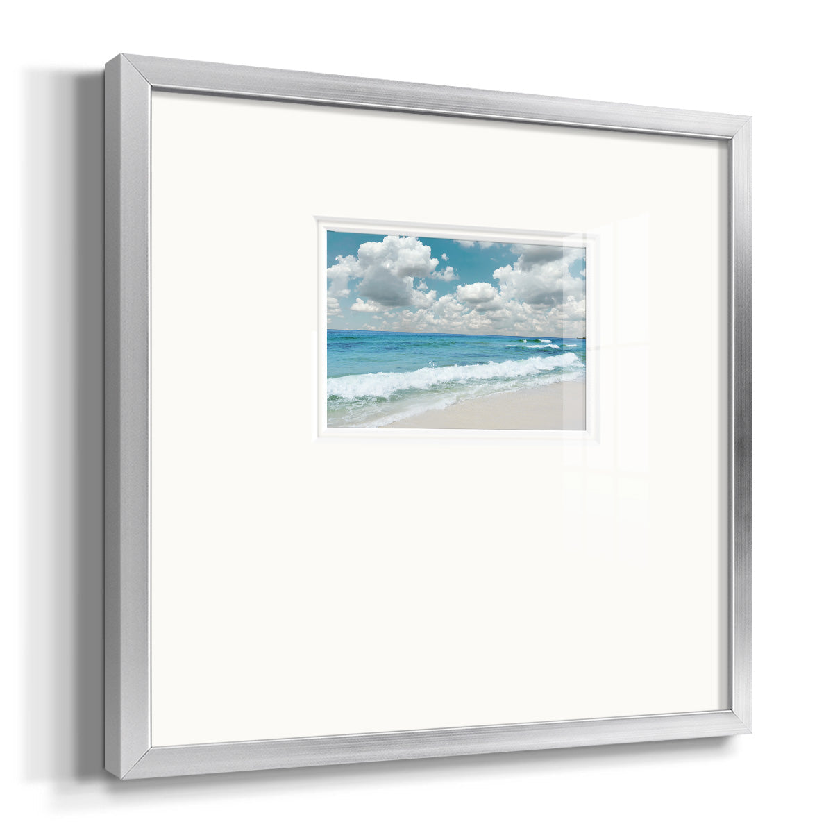 Beach Bliss Premium Framed Print Double Matboard