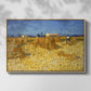 Wheat Field with Sheaves (Harvest in Provence), 1888 - Floater Framed Canvas Print